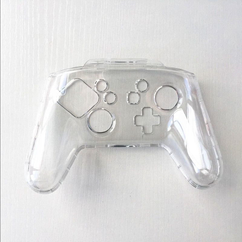 Transparent Clear Hard Crystal Case Protective Cover Shell Skin for Nintendo Nintend Switch Pro Controller Gamepad Protector