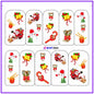 UPRETTEGO NAIL ART WATER DECAL SLIDER NAIL STICKER XMAS CHRISTMAS SANTA CLAUSE BELL SNOW MAN TREE CAP BOP088-095