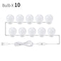 USB Led Lamp For Makeup 6 10 14Bulbs dressing table lighting 12V Stepless Dimmable Hollywood Vanity Mirror LED Light 12W 16W 20W