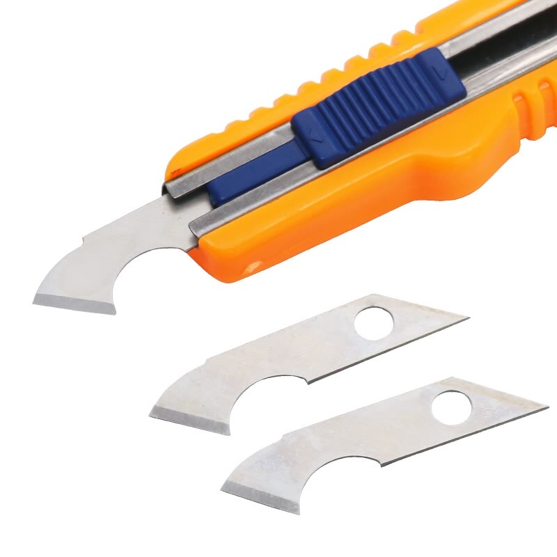 QSTEXPRESS Hook knife Acrylic CD cutting tool knife plexiglass cutter ABS Cutter organic board tool