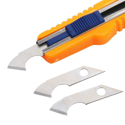 QSTEXPRESS Hook knife Acrylic CD cutting tool knife plexiglass cutter ABS Cutter organic board tool