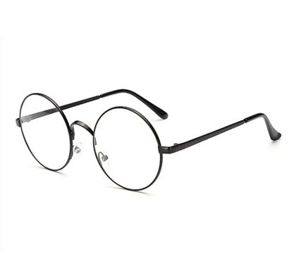 UVLAIK Round Spectacle Glasses Frames For Harry Potter Glasses With Clear Glass Women Men Myopia Optical Transparent Glasses