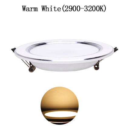 Ultra Bright Round LED Downlight 3W 5W 7W 9W 12W 15W 18W Aluminum AC110V 220V LED Down Light Ceiling Recessed Spot Light