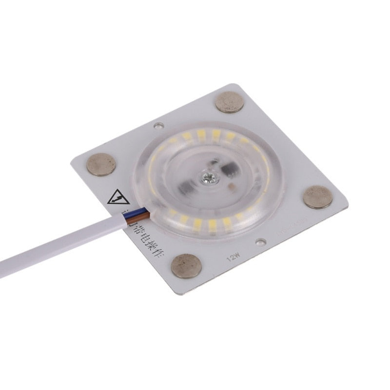 Ultra Bright Thin Led Light Source Module 12W 18W 24W 220v 240v For Ceiling Lamp Downlight Replace Accessory Magnetic Board Bulb