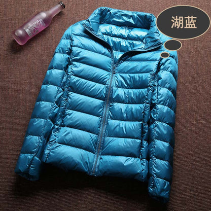 Ultra Light 90% White Duck Down Jacket Women Winter Coat 2018 Thin Female Winter Slim Warm Jacket Windproof Down Coat Plus colth