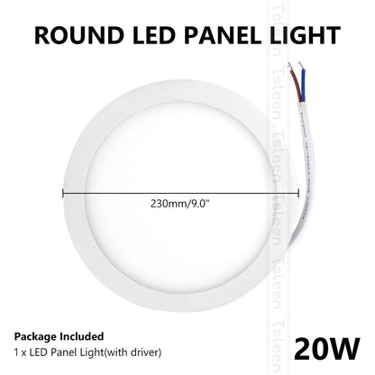 Ultra Thin 6W 8W 15W 20W LED Aluminium Square AC 85-265V panel Recessed Ceiling Light led panel light ceiling light lampada LED