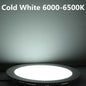 Ultra thin LED Panel Light Recessed LED Ceiling Light Spot Down Light with driver AC85-265V Warm White/Natural White/Cold White