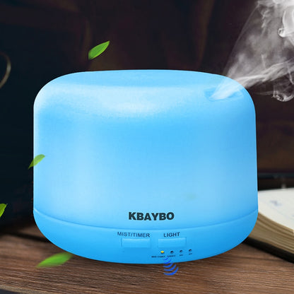 Ultrasonic Aromatherapy Humidifier Essential Oil Diffuser Air Purifier for Home Mist Maker Aroma Diffuser Fogger LED Light 300ML