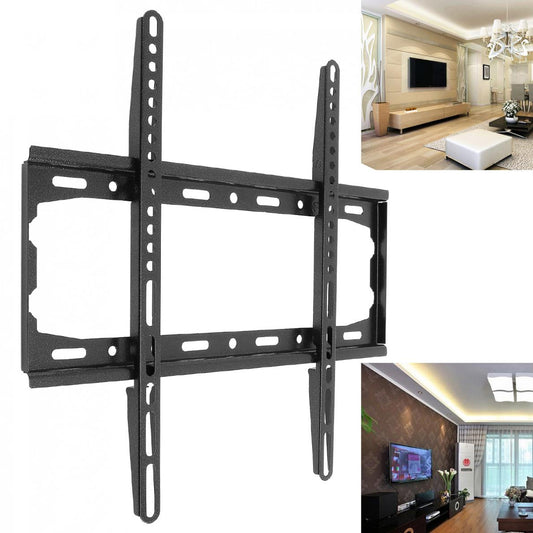 Universal 45KG TV Wall Mount Bracket Fixed Flat Panel TV Frame for 26-55 Inch LCD LED Monitor Flat Panel