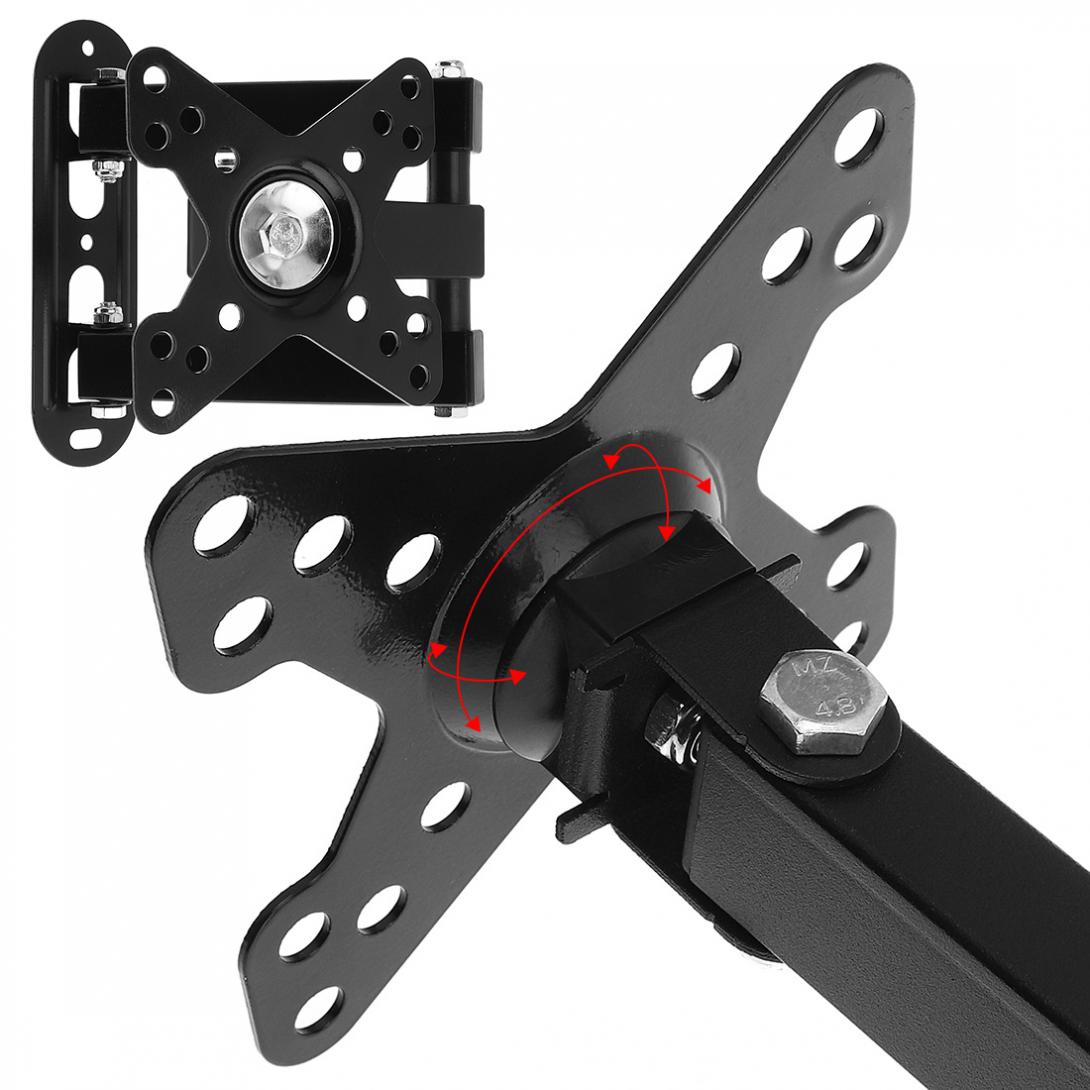 Universal Adjustable 15KG Cantilever Mount Stand Rotating TV Wall Bracket Holder for 15 - 40 Inch LED LCD Flat Panel Plasma TV