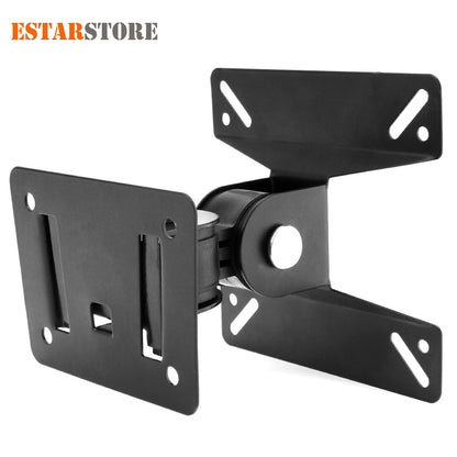 Universal Rotated SPHC TV Wall Mount Swivel TV Bracket Stand for 14 ~ 24 Inch LCD LED Flat Panel Plasma TV Holder