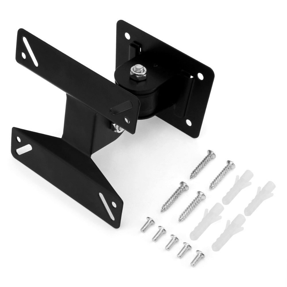 Universal Rotated SPHC TV Wall Mount Swivel TV Bracket Stand for 14 ~ 24 Inch LCD LED Flat Panel Plasma TV Holder