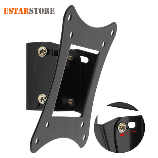 Universal TV Wall Mount Bracket Fixed Flat Panel TV Frame Stand Holder 15 Degrees Tilt Angle for 14-26 Inch LCD LED Monitor