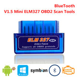 V1.5 Mini ELM327 OBD2 Bluetooth Smart Intelligent Scan Tools ELM 327 OBDII OBD 2 II Diagnostic Car Interface Scanner Sensor