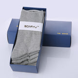 VERIDICAL 5 pairs/lot men socks cotton long good quality business harajuku Diabetic fluffy socks meias masculino calcetines