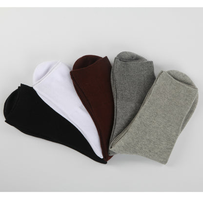 VERIDICAL 5 pairs/lot men socks cotton long good quality business harajuku Diabetic fluffy socks meias masculino calcetines