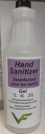Hand Sanitizer Lavender 70% Desinfectant 4Litter, 1Litter and 2Oz CURBSIDE PICK UP AVAILABLE