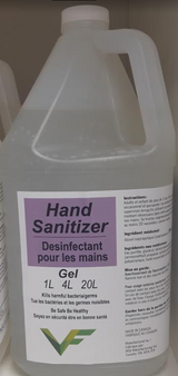 Hand Sanitizer Lavender 70% Desinfectant 4Litter, 1Litter and 2Oz CURBSIDE PICK UP AVAILABLE