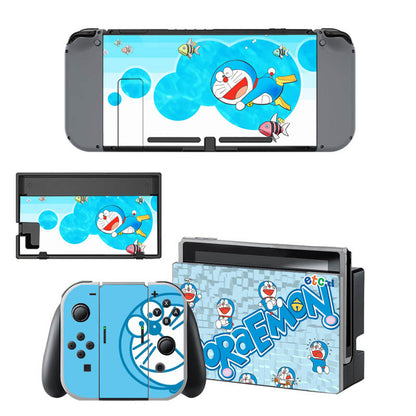 VINYL SKIN STICKER Doraemon DECAL COVER for Nintend Switch Console and Joy-Con Controlle