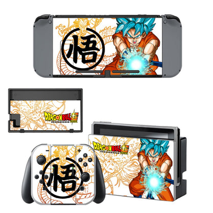 VINYL SKIN STICKER Dragon Ball DECAL COVER for Nintend Switch Console and Joy-Con Controlle