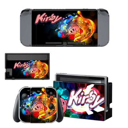 VINYL SKIN STICKER Kirby DECAL COVER for Nintend Switch Console and Joy-Con Controlle