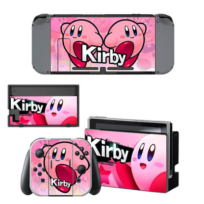 VINYL SKIN STICKER Kirby DECAL COVER for Nintend Switch Console and Joy-Con Controlle