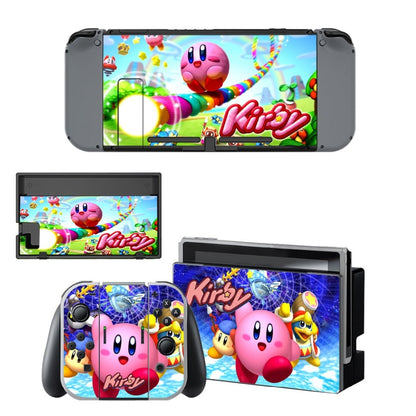 VINYL SKIN STICKER Kirby DECAL COVER for Nintend Switch Console and Joy-Con Controlle