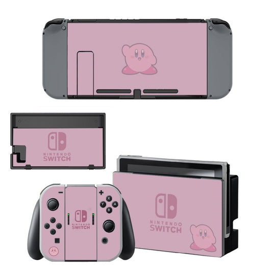 VINYL SKIN STICKER Kirby DECAL COVER for Nintend Switch Console and Joy-Con Controlle
