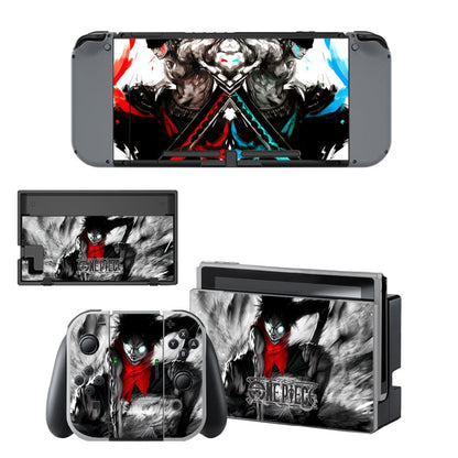 VINYL SKIN STICKER ONE PIECE DECAL COVER for Nintend Switch Console and Joy-Con Controlle