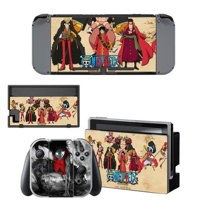 VINYL SKIN STICKER ONE PIECE DECAL COVER for Nintend Switch Console and Joy-Con Controlle