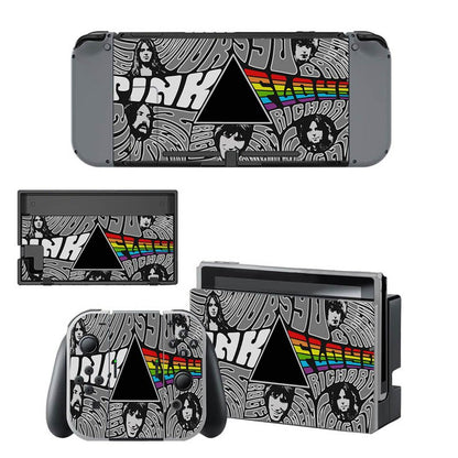 VINYL SKIN STICKER PUNK ROCK DECAL COVER for Nintend Switch Console and Joy-Con Controlle