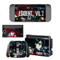 VINYL SKIN STICKER Resident Evil 2 DECAL COVER for Nintend Switch Console and Joy-Con Controlle