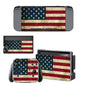 VINYL SKIN STICKER Stars and Stripes DECAL COVER for Nintend Switch Console and Joy-Con Controlle