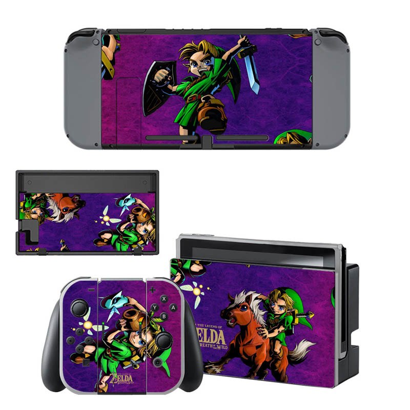 VINYL SKIN STICKER The Legend of Zalda DECAL COVER for Nintendo Switch Console and Joy-Con Controlle