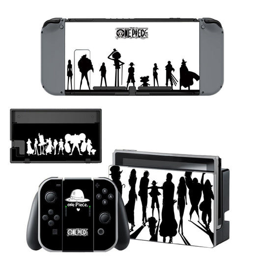 VINYL SKIN STICKER one piece DECAL COVER for Nintend Switch Console and Joy-Con Controlle