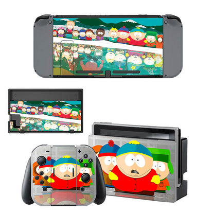 VINYL SKIN STICKER south park DECAL COVER for Nintend Switch Console and Joy-Con Controlle