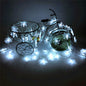 VOILEY 3M 20LED Snow Fairy String Light Wedding Party String Lamp Outdoor Garden Light Christmas Lighting Home Wall Decoration,9