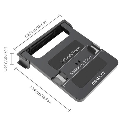 VONTAR Foldable Mount Bracket 100-135mm for Android TV Box Set Top Box Stand Holder Racks Wall Mounts Storage Single Space Shelf