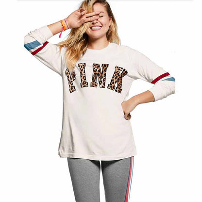 VS Secret Love Pink Women Hoodies Harajuku Pullover Sweatshirt BTS Bt21 Ariana Grande Got7 Japanese Blackpink Kpop Tops Clothes