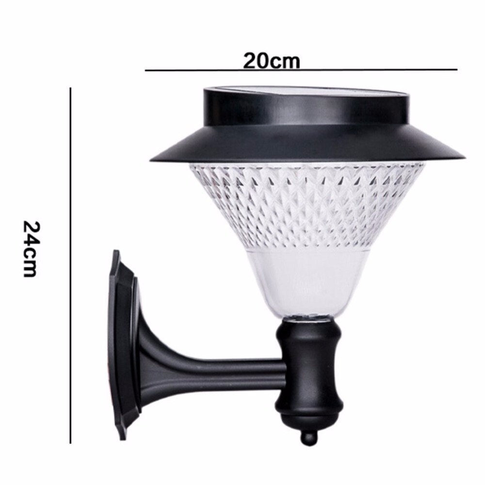 VUAN 16 LEDs Solar lights Outdoor LED Solar lamp Super Bright Villa Wall Mount Garden Courtyard Door Path Solar lights