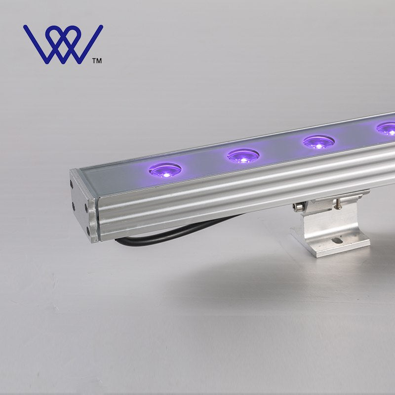 VW 18W LED Wall Washer alumnium Landscape light AC 85V-265V 12V 24V outdoor lights wall linear lamp floodlight rgb wallwasher