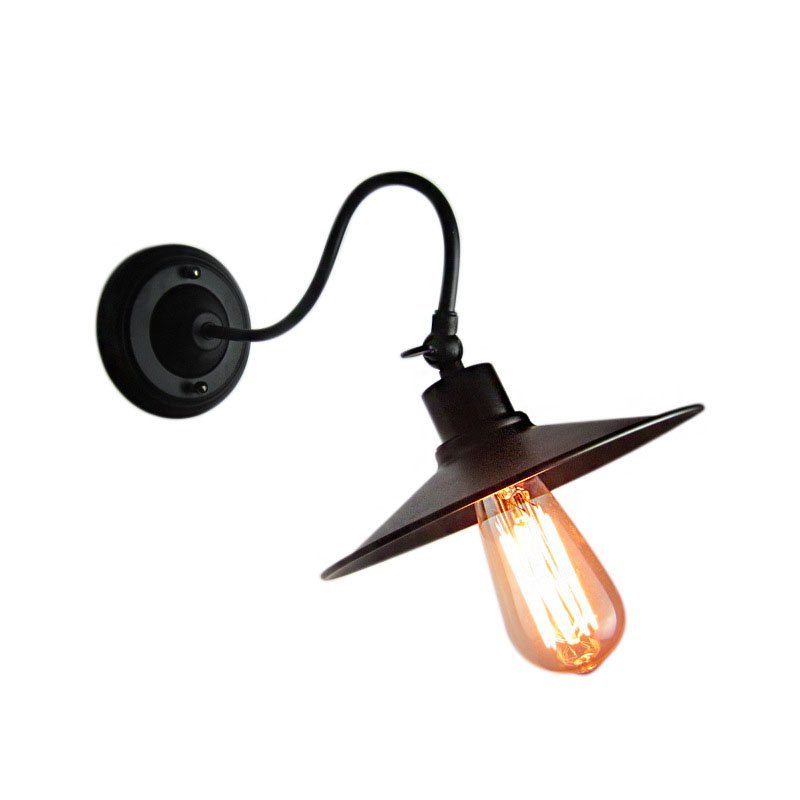 Vintage Plated Industrial Wall Lamp Retro Loft LED Wall Light Lamparas De Pared Hallway Stairs Iron Wall Sconce Abajur Luminaria