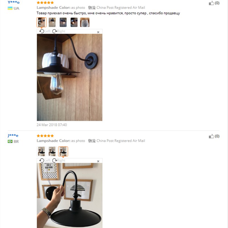 Vintage Plated Industrial Wall Lamp Retro Loft LED Wall Light Lamparas De Pared Hallway Stairs Iron Wall Sconce Abajur Luminaria