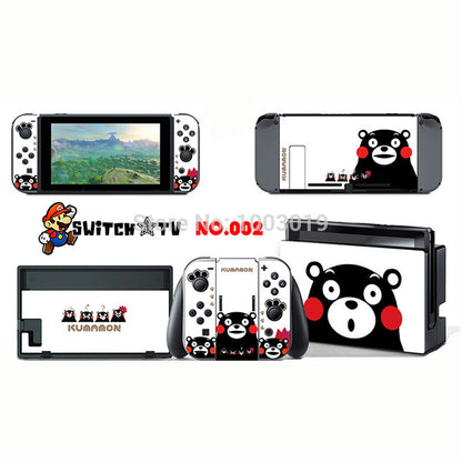 Vinyl Skins Sticker for Pokemen/Zelda Decal Cover Set for Nintend Switch Console And Joy-Con Controlle