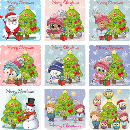 Volledige vierkante / ronde diamant 5D DIY Diamond Painting Christmas tree Diamond geborduurd Diamond Mosaic Home Decor SSC279 1 2