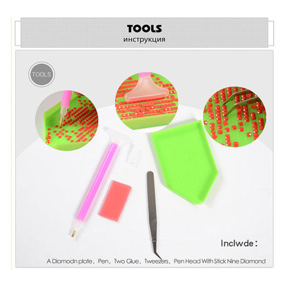 Volledige vierkante / ronde diamant 5D DIY Diamond Painting Christmas tree Diamond geborduurd Diamond Mosaic Home Decor SSC279