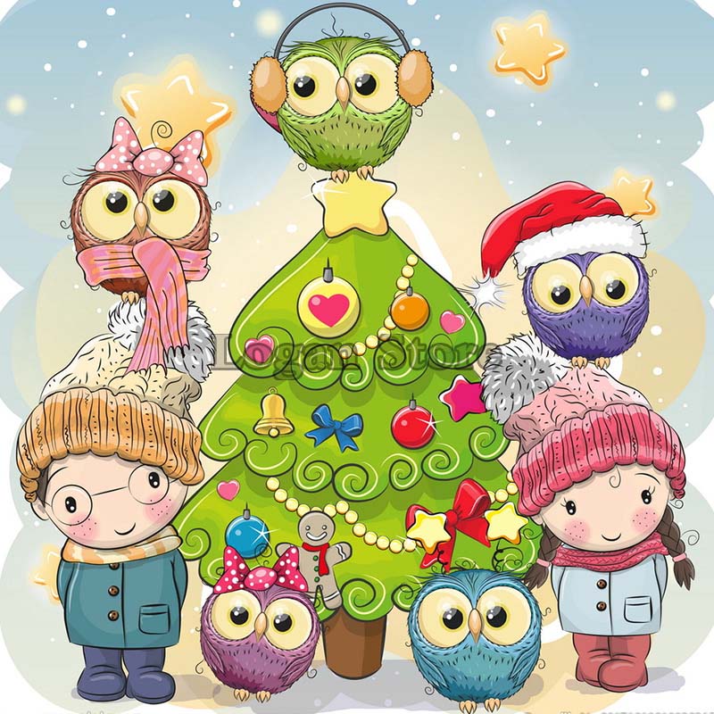 Volledige vierkante / ronde diamant 5D DIY Diamond Painting Christmas tree Diamond geborduurd Diamond Mosaic Home Decor SSC279 1