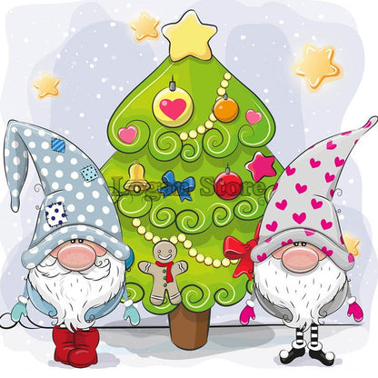 Volledige vierkante / ronde diamant 5D DIY Diamond Painting Christmas tree Diamond geborduurd Diamond Mosaic Home Decor SSC279 1