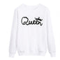 Vsenfo King Queen Couple Swetshirt Crewneck Pullover Long Sleeve Loose Hoodies Men Women Lovers Sweatshirt Hood
