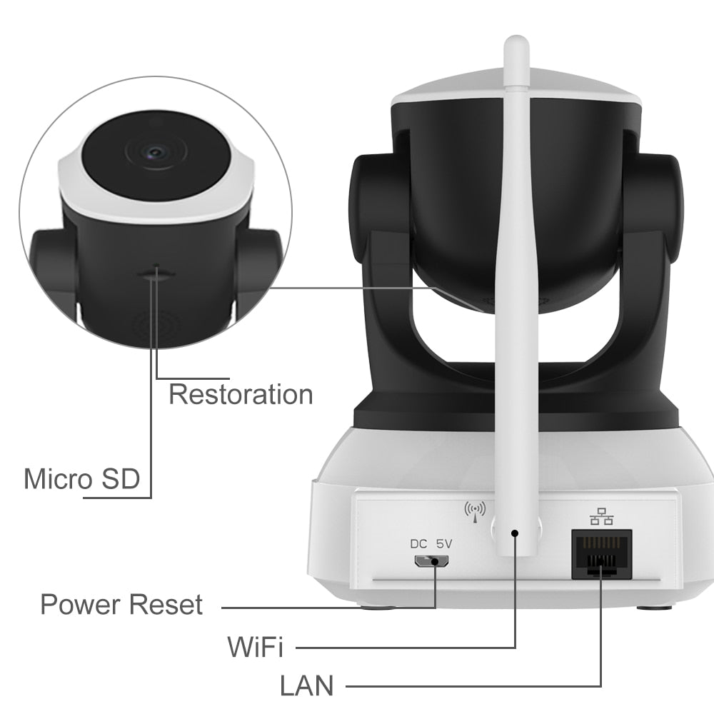 Vstarcam C7824WIP Baby Monitor wifi 2 way audio smart camera with motion detection Security IP Camera Wireless